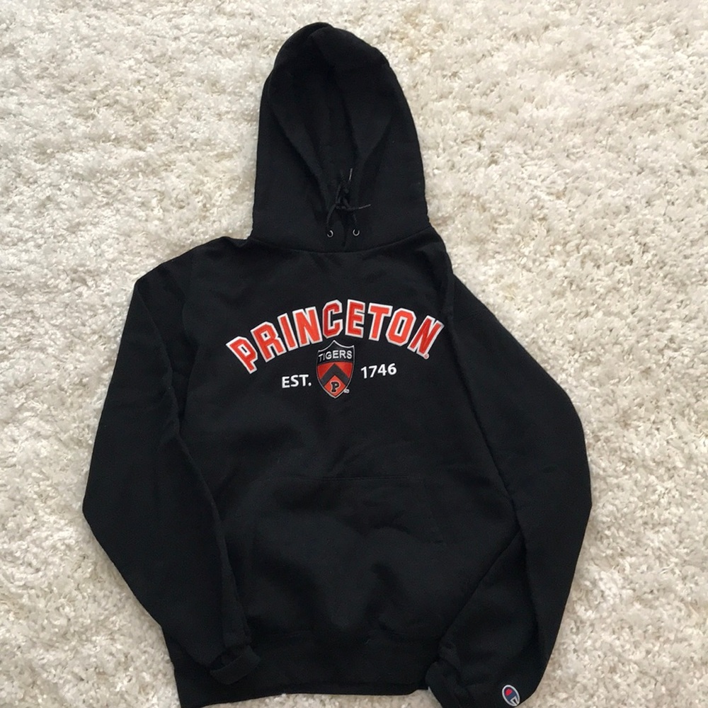 Black champion Princeton hoodie